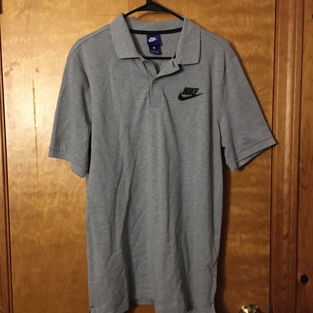 Grey Nike Polo